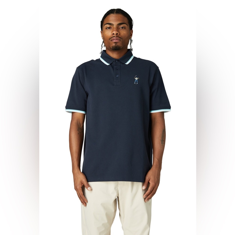 Eastside Golf Versa Golf Polo- Navy- Size M